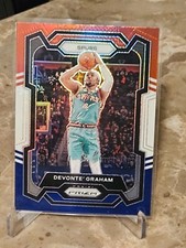 Devonte' Graham 2023-24 Panini Prizm #233 Red, White, Blue Prizm