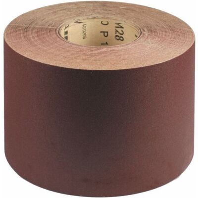 Carta Abrasiva Al Corindone Rosso In Rotolo | Grana 60 | Larghezza 115 Mm, Lunghezza 50 Metri | Per Lavori Di Levigatura