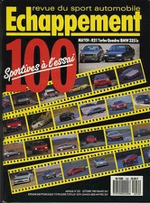 ECHAPPEMENT n°252 10/1989 GTV6 R21 TURBO QUADRA BMW 325iX