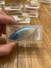 Rat L Trap Bill Lewis Fishing Lure Chrome Blue MG-02,  3/4 Oz New Old Stock