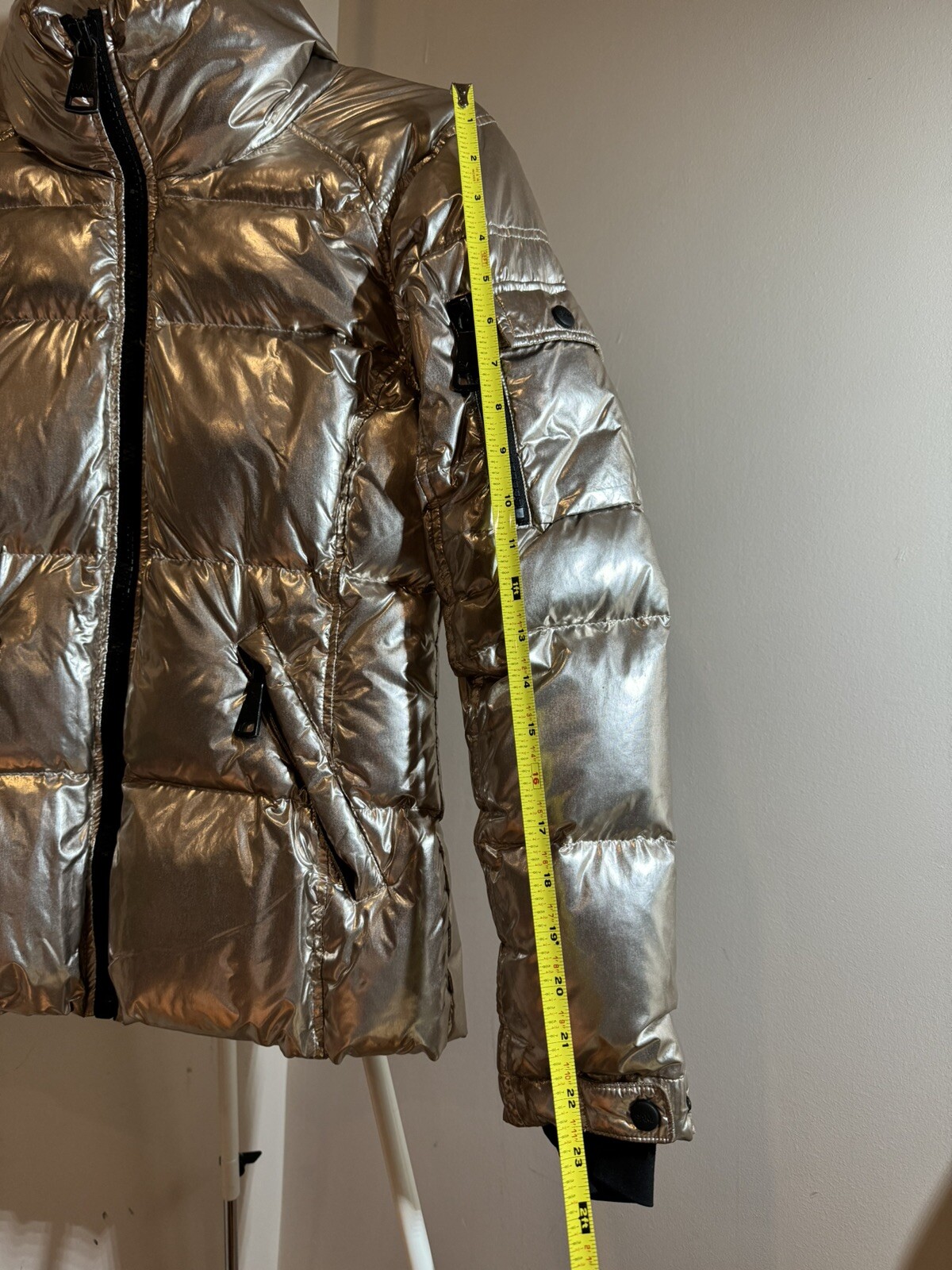 SAM. Freestyle Down Puffer Jacket Gold Women’s S … - image 16
