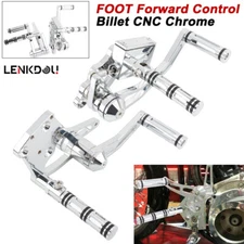 For Harley Softail Forward Controls Foot Pegs Standard FXST Fat Boy Slim 00-2017