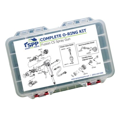 Complete O-Ring Kit for Clear Shot Spray Gun (124126) | eBay