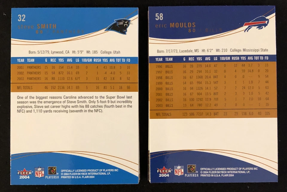 2004 Fleer Flair Football Cards Singles You Pick - Image 2 of 2