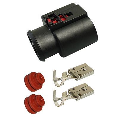 Reparatursatz Stecker 2-pol. OEM VW 1K0 971 955   1K0971995 KFZ Elektrik