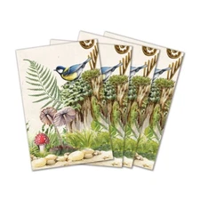 Michel Design Works Moss & Oak Botanical 100% Cotton Table Napkins Set of 4