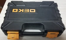 DEKO 45+ Piece Tool Set WITH CASE - OPEN BOX - NEW / K108  /S S 