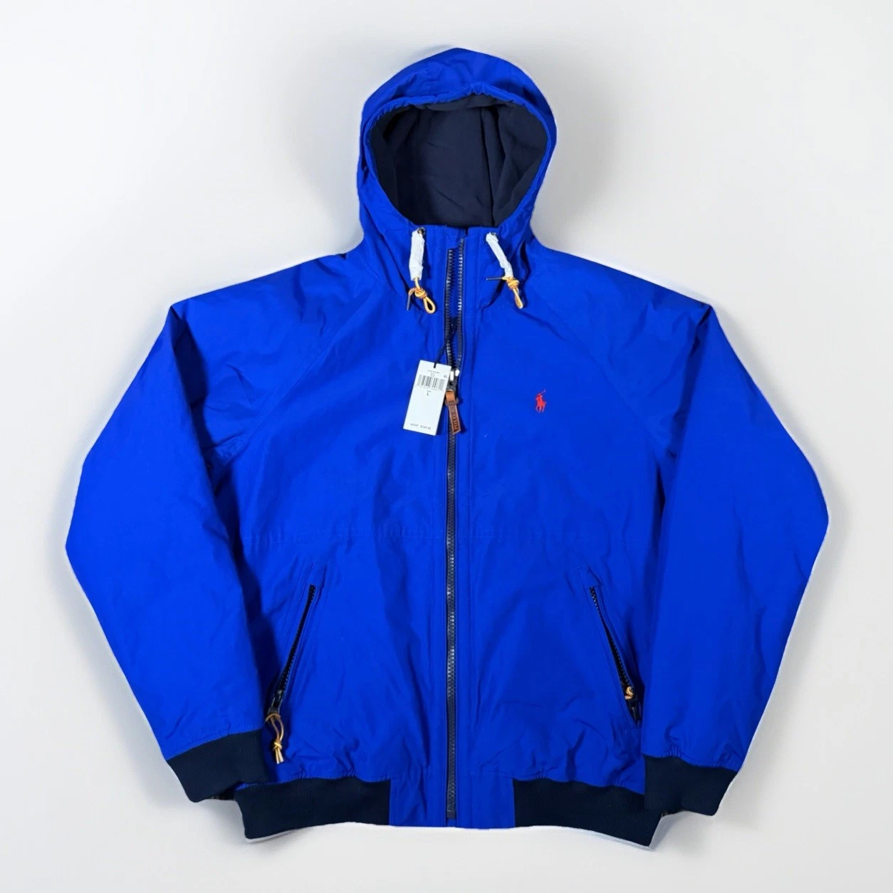 Polo Ralph Lauren Men's Royal Blue Brushed Fleece Hooded Jacket L NWT
Opens in a new window or tab