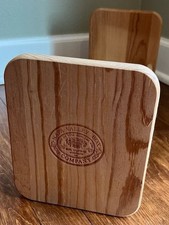 Napa Valley Box Company Vintage Wooden CD Storage Rack