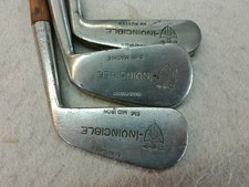 VINTAGE HICKORY SHAFT INVINCIBLE MID IRON, MASHIE AND PUTTER MENS RH