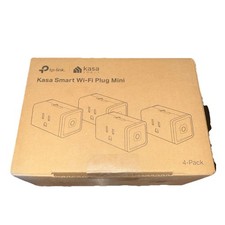 Kasa HS103P4 Smart Plug 4 Pack White b63 