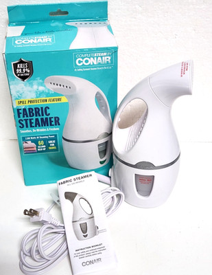 Conair Portable Garment Steamer White GS2WB CompleteSteam