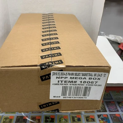 2024-25 Panini Select Basketball Mega Factory Sealed Case Of 20 Boxes