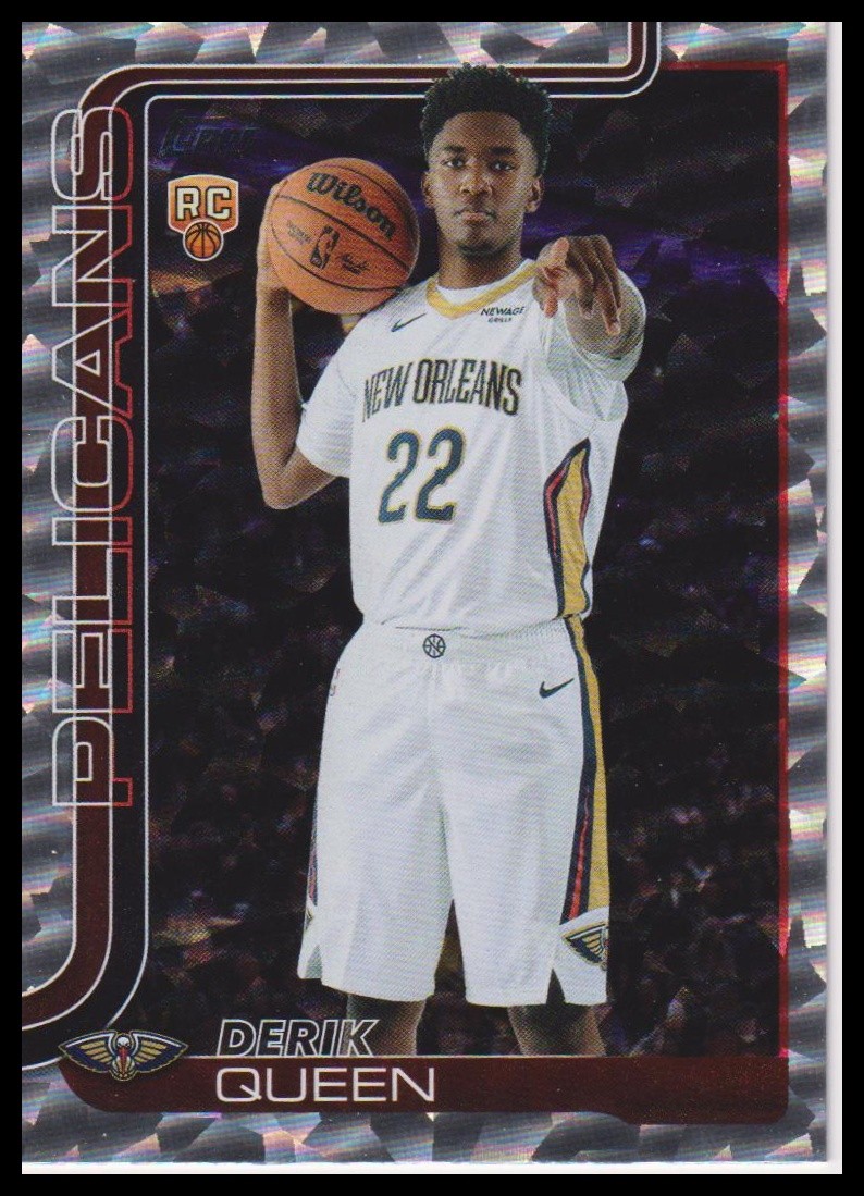 2025-26 Topps #213 Derik Queen Diamante Rookie RC