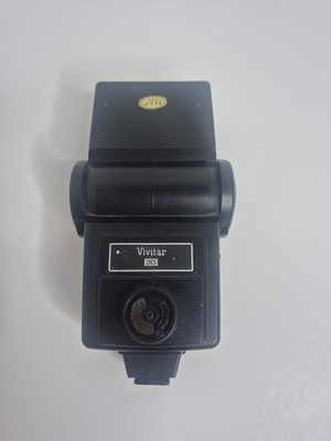 Vivitar 283 Auto Thyristor Shoe Mount Vintage Camera Flash Tested