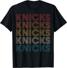 Knicks Vintage Name Men Women Boys Girls Kids Youth Adult T-Shirt, Cotton Tee