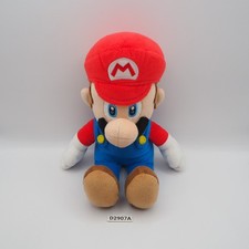 D2907A MARIO Super Mario Bros Sanei Plush 9" All Star Collection Toy Doll Japan