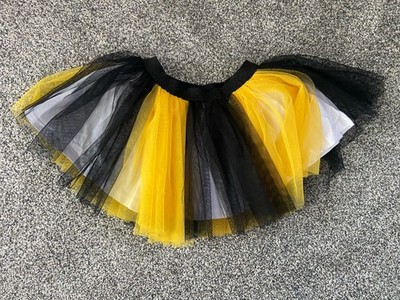 Sweet Wink Girls Tutu Skirt 2-4 Years Black and Yellow New Bumble bee