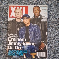 XXL Magazine April/May 2014 Eminem Jimmy Iovine Dr. Dre Beats Revolution Hip Hop