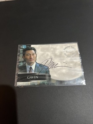 ANGEL SEASON 3 GAVIN Autogrammkarte Daniel Dae Kim A17 Inkworks 2002