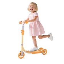 Kick Scooter, 3 Wheel Kick Scooter for Ages 3+ Orange
