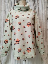 Kuscheliger Jack Wolfskin Tatzen Pullover, Fleecepullover Gr. L, Gr. XL