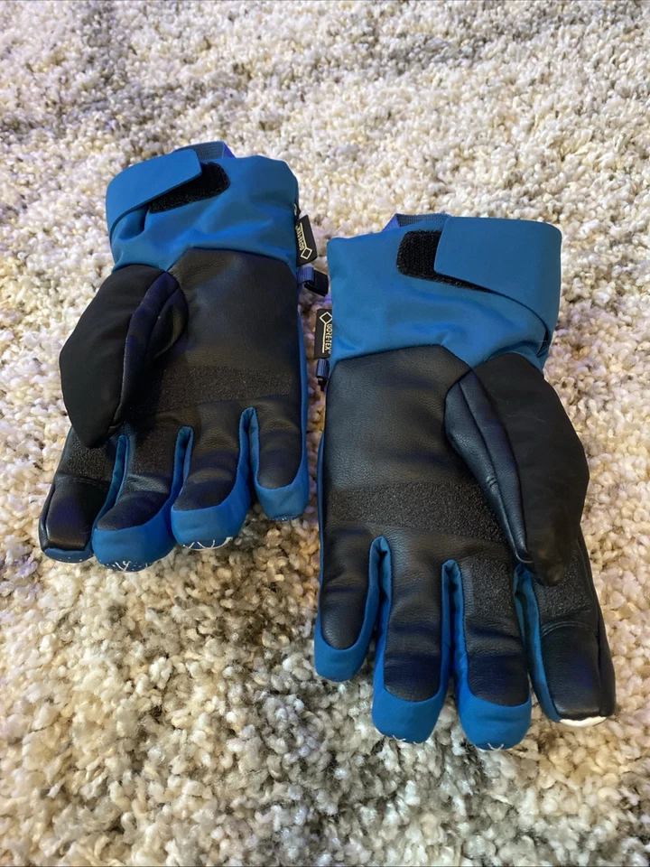 The North Face Montana Gore-Tex Glove Women's Print NF0A3349 Aqua Blue Sz Medium - Image 4 of 4