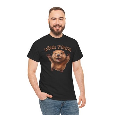 Bobr Kurwa - Funny Polish Beaver Meme Shirt FREE SHIPPING