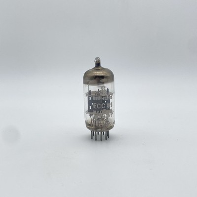 Siemens ECC81 = 12AT7 Röhre geprüft- TOP Zweifach Triode O-Getter Tube Tested