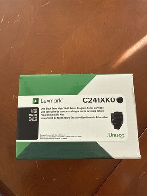 Lexmark C241XK0 Black High Yield Toner