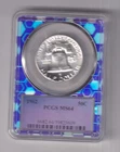 1962 FRANKLIN SILVER HALF DOLLAR $.50 PCGS GRADED MS64 TRADER BEA SLAB