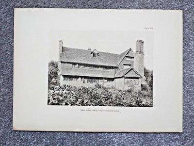 West End Farm, Chiddfold, Surrey - antiker Druck - 1908 (Sel Ref V2)