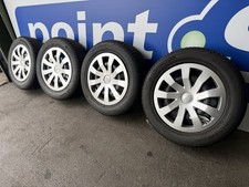 4x Audi A1 Fabia Ibiza Winterräder 185/65 R 15 Zoll 92H Hankook DOT 24 Demo Neu