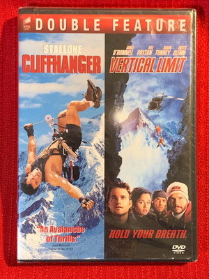 CLIFFHANGER & VERTICAL LIMIT * DOUBLE FEATURE * DVD & NEW IN FACTORY WRAP