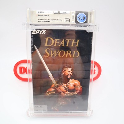Atari ST Game DEATH SWORD / DEATHSWORD - WATA GRADED 9.8 A++! NEW & Sealed!