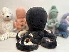 Jellycat Very Rare Retired Large Inky Octopus, Brand New Without Tags, Genuine