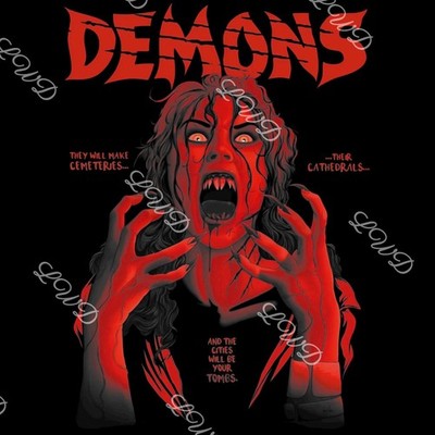Demons aka Demoni T-Shirt | Horror Movie Art Tee | Dario Argento, Mario Bava