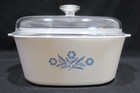 Corningware "Blue Corn Flower" 5 Qt. Casserole Dish A-5-B — photo 1