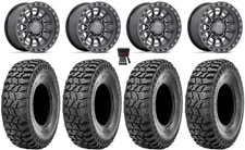 Fuel Cycle 15"Wheels GM +38mm 33"Ridge Saw 2.0 Tires Kawasaki Mule Pro FXT  KRX