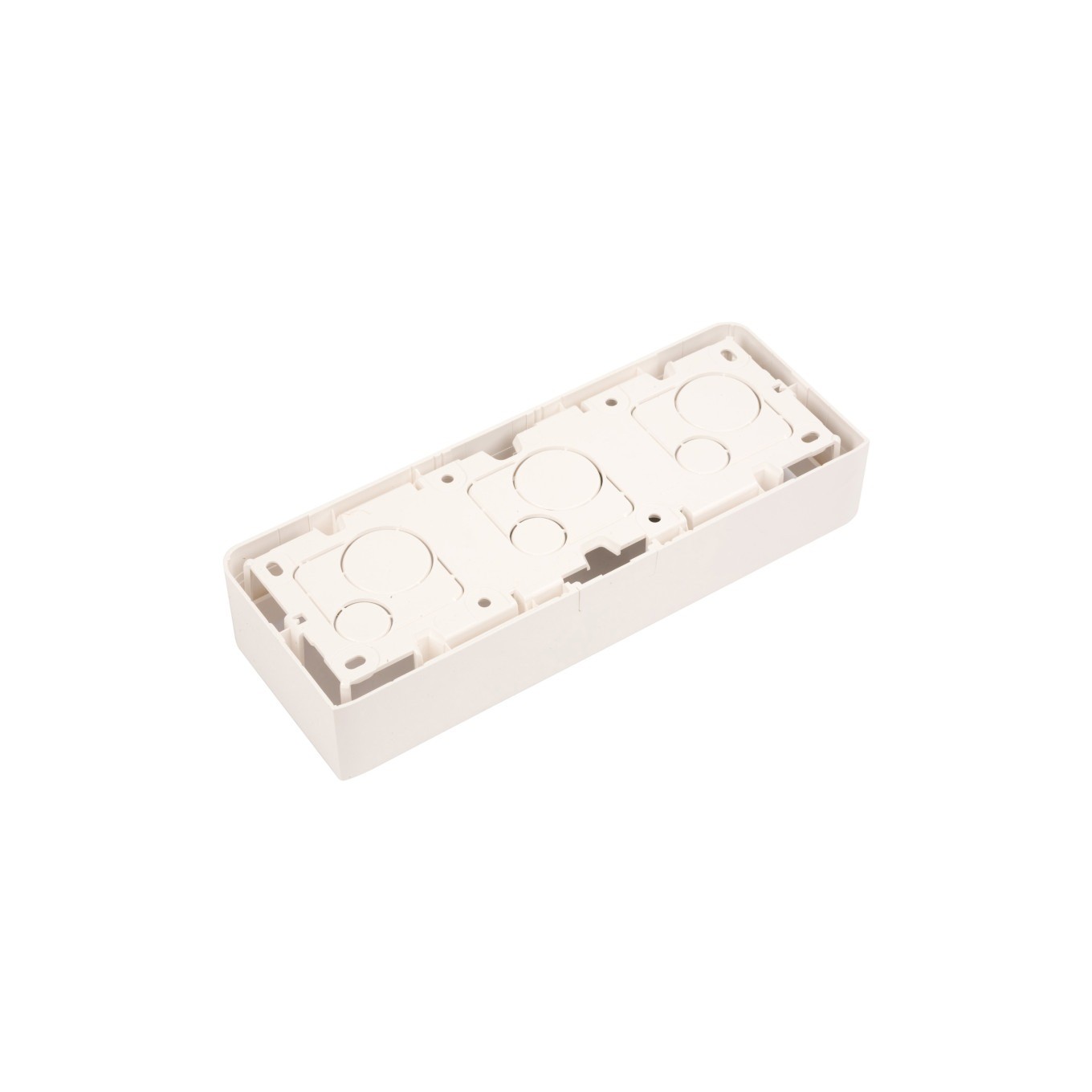 Surface Mounted Box Single Horizontal/ 6-8 Modules MOSAIC 080286