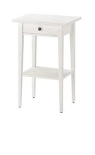 Comodino Ikea Hemnes ripiano bianco legno massello ottime condizioni raro!!Spedizione lampo