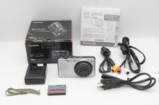 CASIO EXILIM EX-ZR10 12.1MP Compact Digital Camera Silver w/ Box R250714b