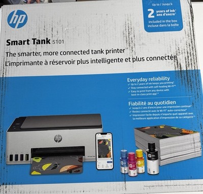HP Smart Tank 5101 Wireless Bundle All-in-One Cartridge-free Ink Tank Printer