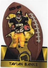 Tavian Banks 1998 Press Pass Kick Off #24