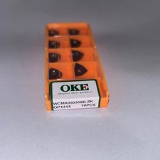 OKE WCMX050308B-ZK OP1315 WCMX2.522B-ZK Carbide inserts CNC blade 10Pcs