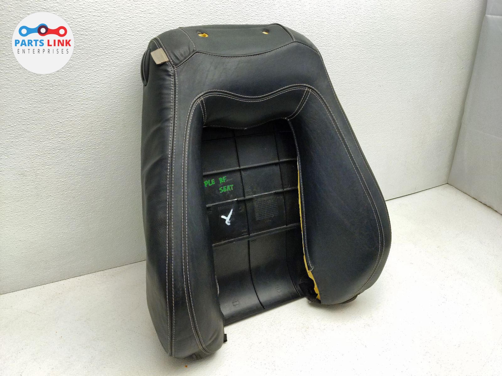 2007-13 MASERATI GRANTURISMO FRONT RIGHT SEAT BACKREST UPPER CUSHION LINER M145