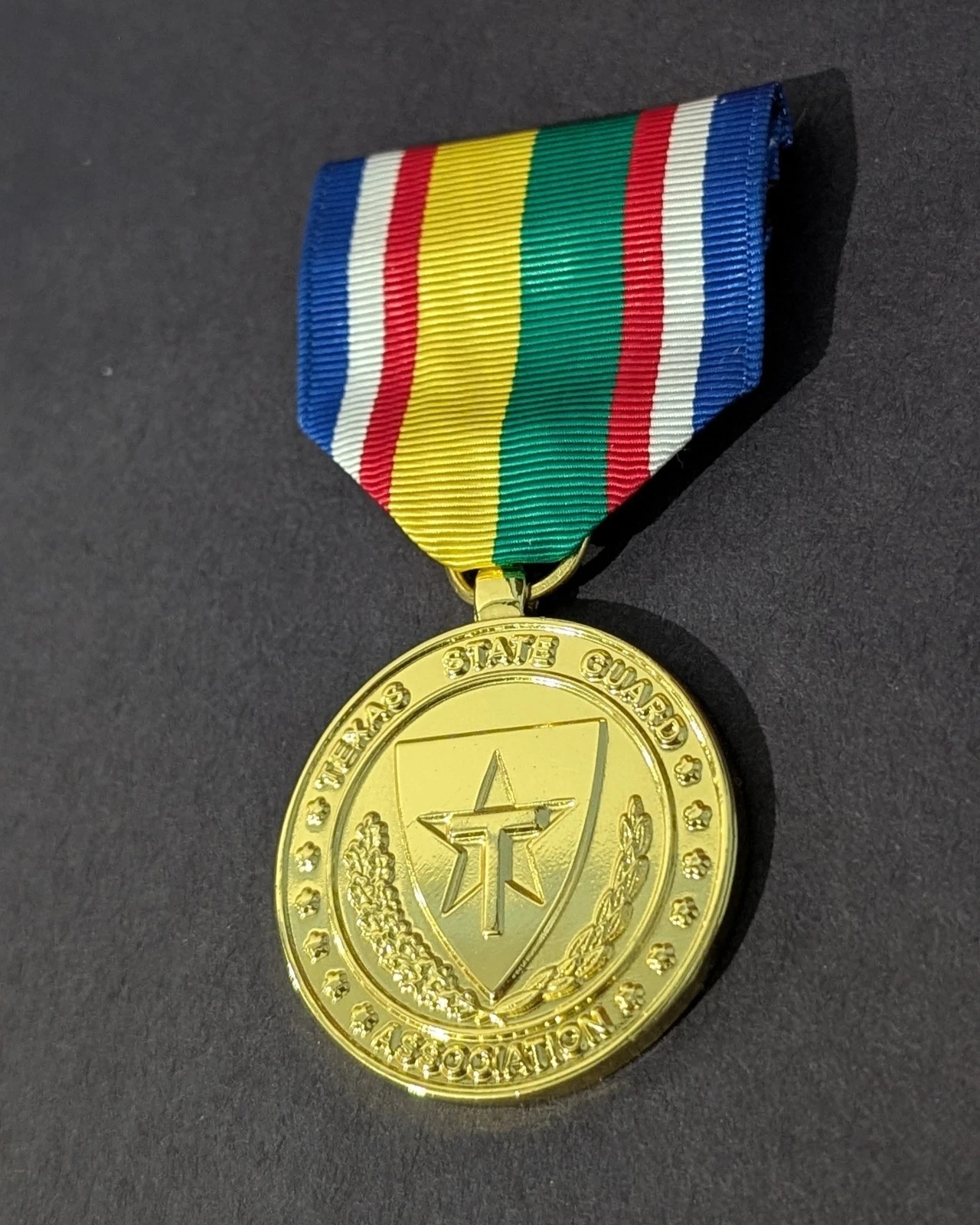 Anodized State Guard Association of Texas James Bowie Medal