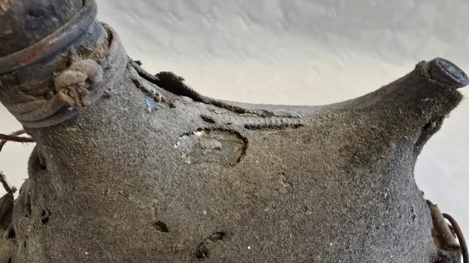 Gourde militaire FR 14-18 originale, liège intact, WWI - Photo 4/4