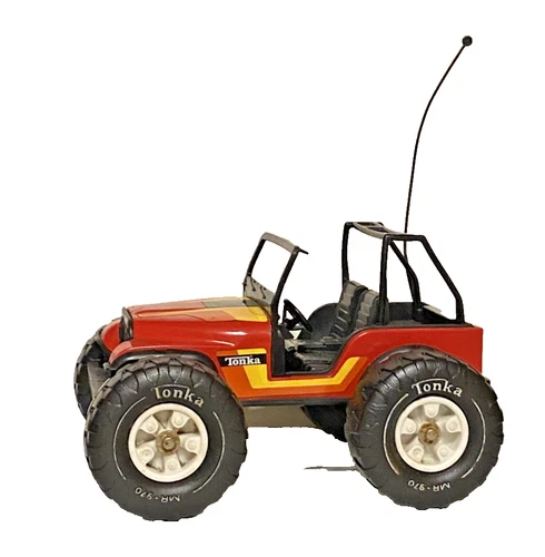 Vintage Tonka Jeep Dune Buggy Pressed Steel Off Road 4x4 Red Toy 811850 USA