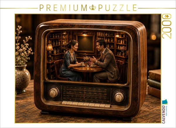 Calvendo Puzzle Conversations On The Same Wavelength | 2000 Pieces, Finished Siz-image